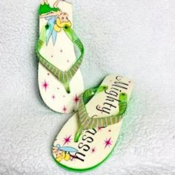 Disney Shoes - Disney Tinkerbell Mighty Sassy platform sandals